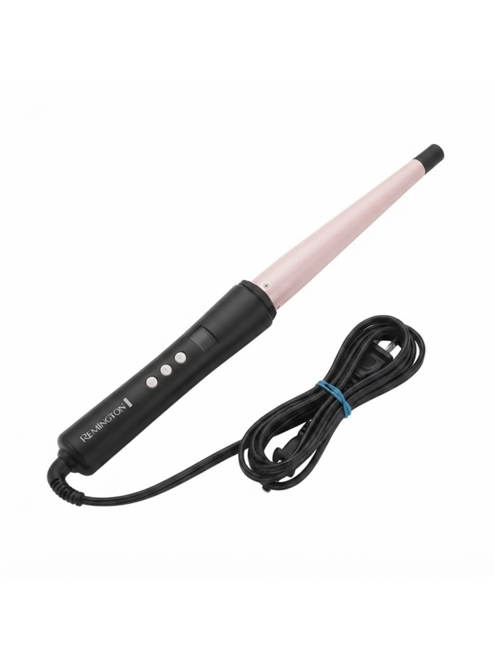 Remington CI-95ACA Pearl Digital Ceramic Conical Curling Wand Styling Iron Pink